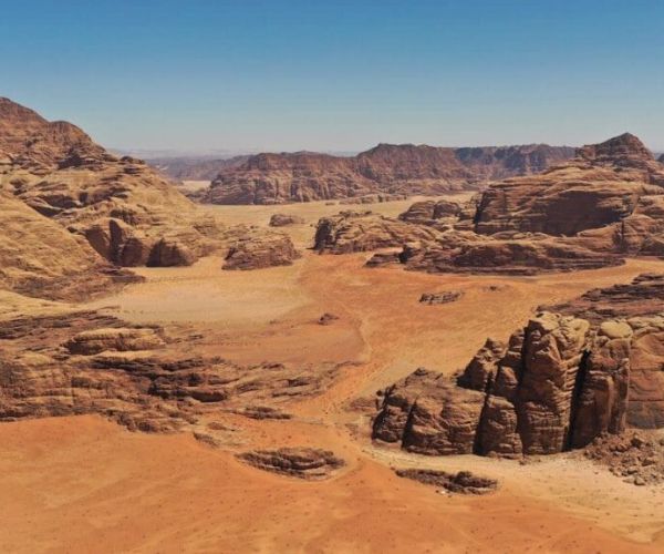 Burah Canyon by Khaled`s Camp-Wadi Rum