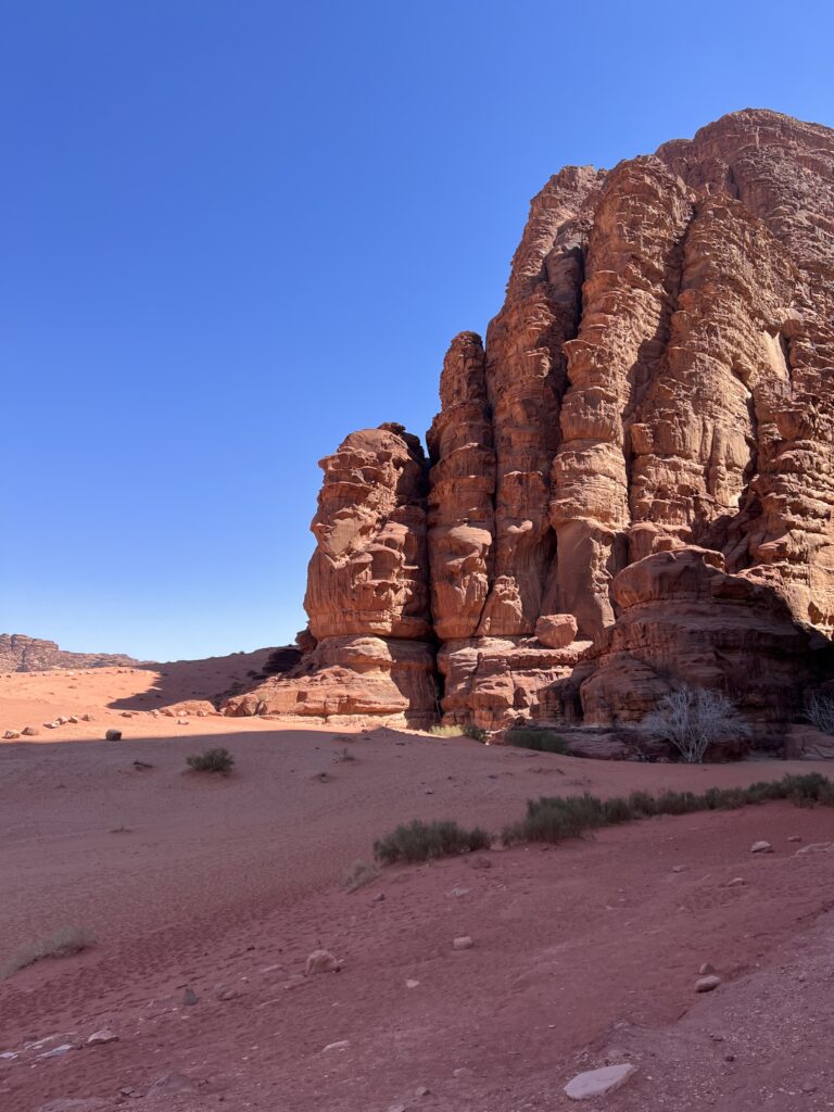 Khazali canyon wadi rum