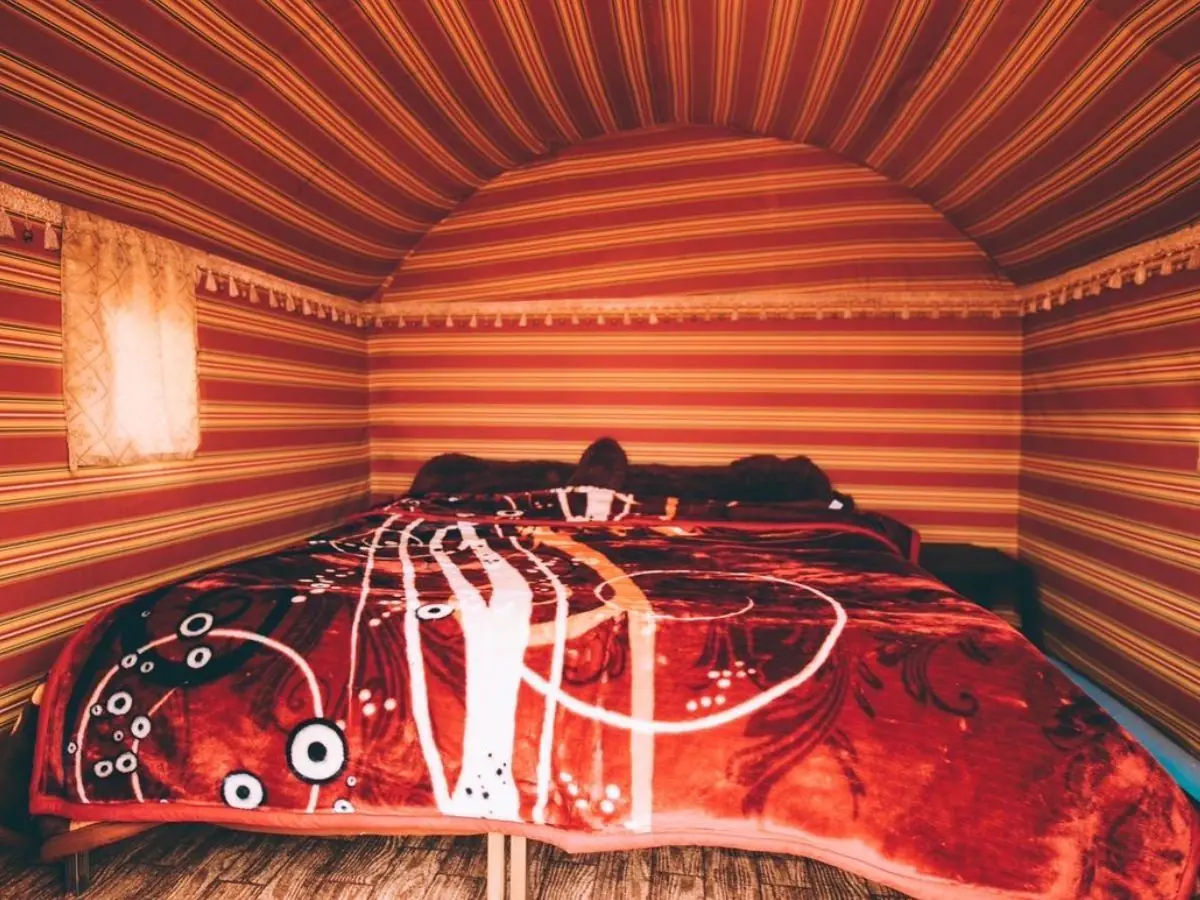 Single Tent in Wadi Rum