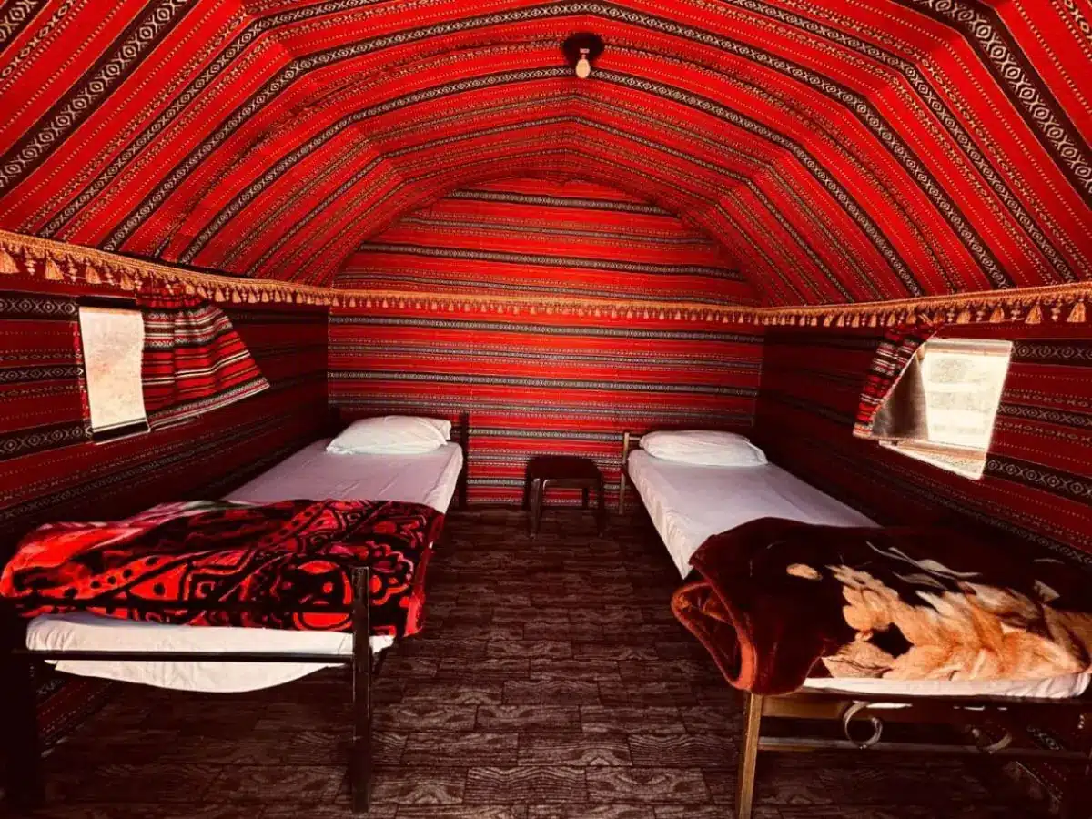 Twin Tent in Wadi Rum